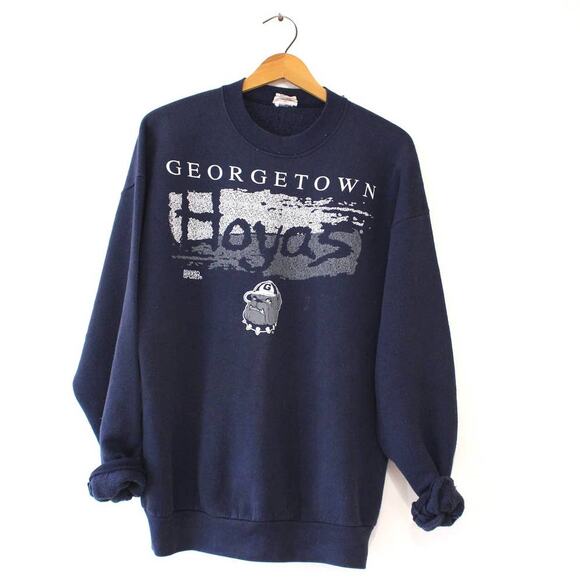 Vintage Georgetown University Hoyas Sweatshirt XL - Picture 1 of 4